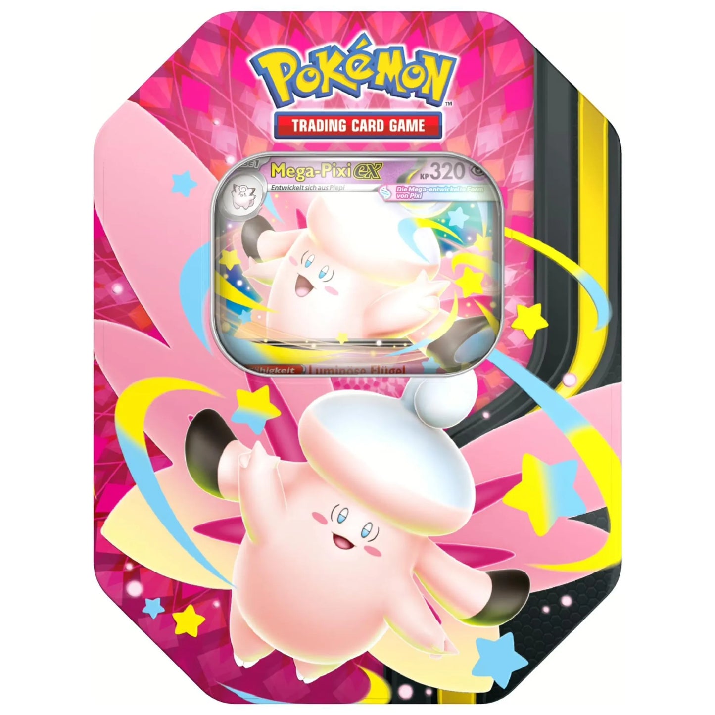 Pokemon Mega Pixi ex Tin - Deutsch