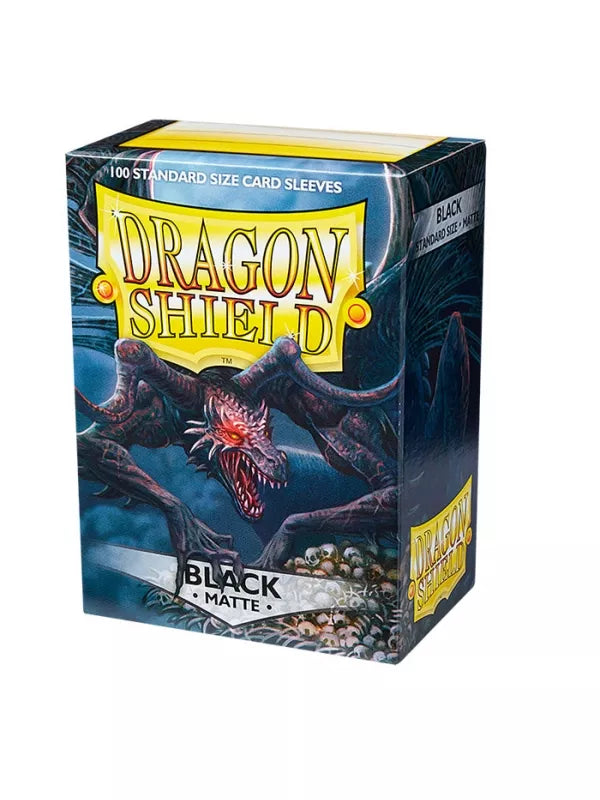 Dragon Shield - 100 Sleeves Matte - Schwarz
