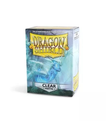 Dragon Shield - 100 Sleeves Matte - Transparent
